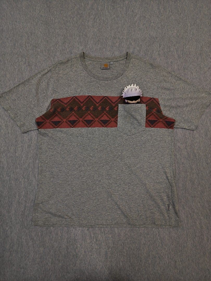 CARHARTT NATIVE POCKET T-SHIRT (Category: Tshirts & Polo Shirts ) located in Bacolod City. Submitted by yobibstuffs (Listing ID 1468882994, Image 1). Description: CARHARTT NATIVE POCKET T-SHIRT SIZE: LARGE DIMENSIONS WIDTH: 22 LENGTH: 26'5 GOOD CONDITION NEED WASH 🧼🫧 PRICE: 799+SF OUTSIDE BACOLOD CITY 🏙️ 🌆 PM ME! 📥📥📥.