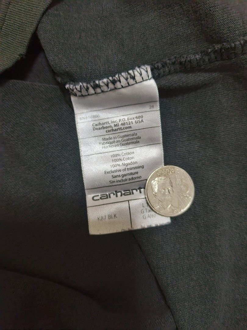Carhartt pocket tee (Category: Tshirts & Polo Shirts ) located in Siniloan. Submitted by talktotheroses (Listing ID 1468859335, Image 3). Description: ..