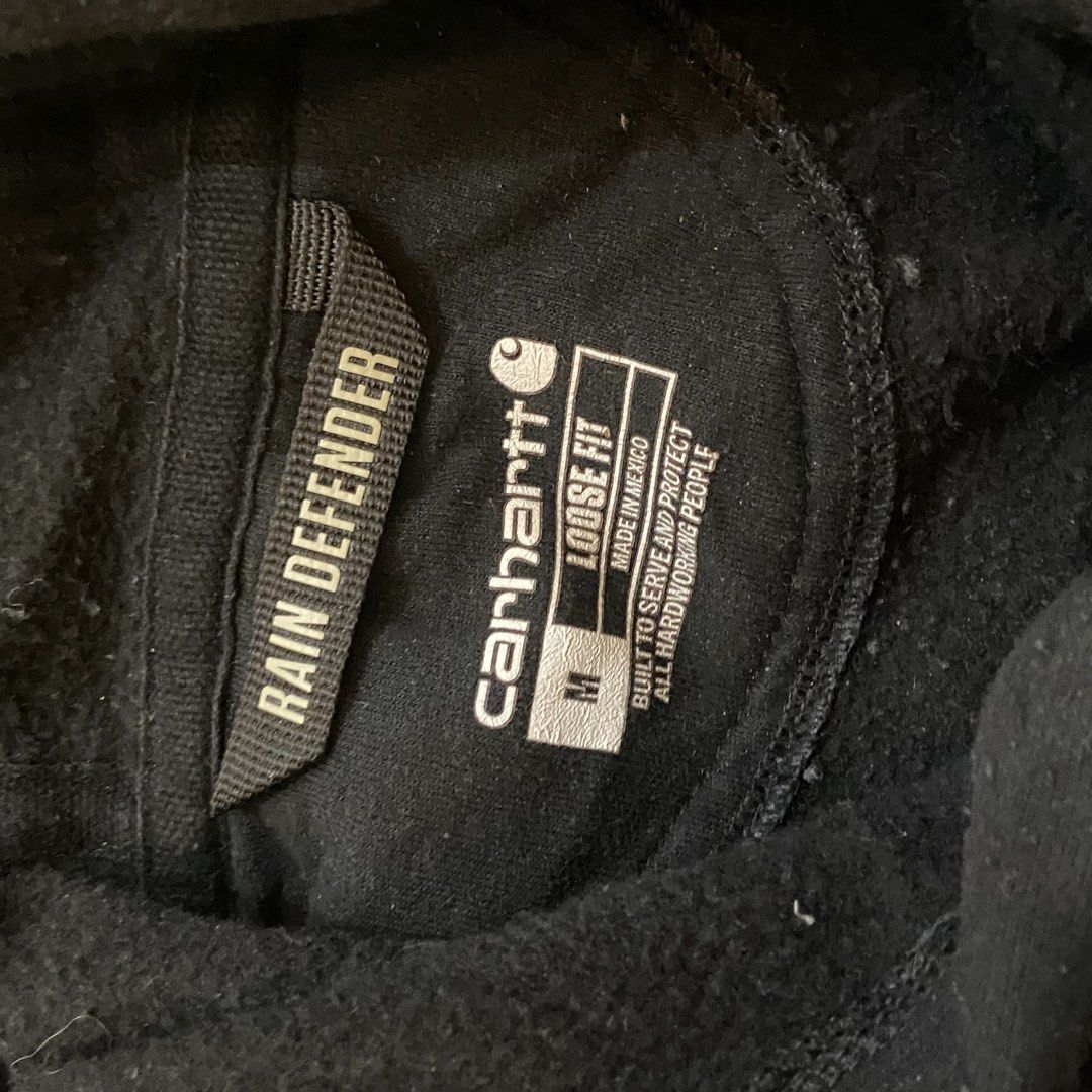 CARHARTT RAIN DEFENDER 107030 BLK (Category: Hoodies) located in Mabalacat. Submitted by alternativegoodsco (Listing ID 1468904723, Image 3). Description: OFFCOURSE THIS IS NEGOTIABLE DO OFFER TO FAST TRANSACT!.
