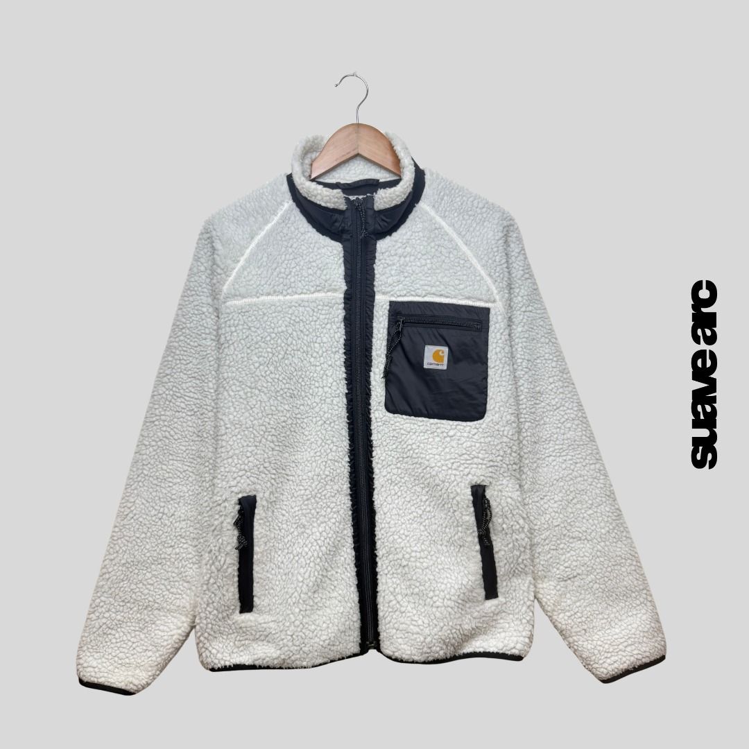 CARHARTT SHERPA JACKET (Category: Hoodies) located in La Trinidad. Submitted by suave.arc (Listing ID 1468861016, Image 1). Description: CARHARTT SHERPA JACKET EXCELLENT CONDITION SIZE: M ( 21x27 ) LOCATION: BAGUIO CITY / LA TRINIDAD SHIPPING via JNT.