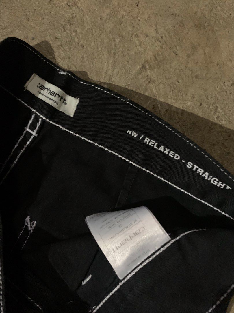 Carhartt wip Armanda (Category: Jeans) located in Manila. Submitted by makaluma022 (Listing ID 1468927293, Image 3). Description: Length 39 Size 26 on tag.