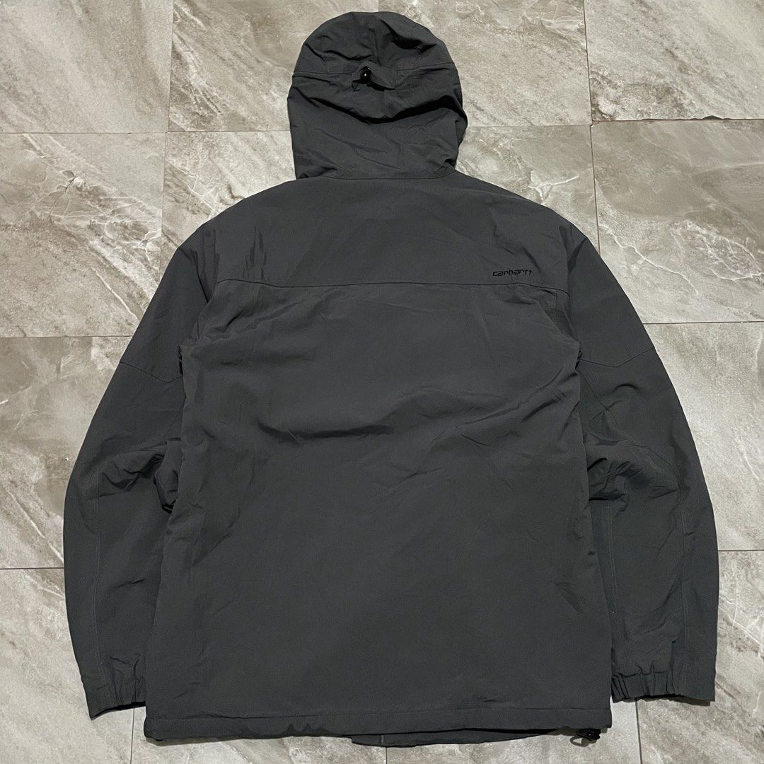 Carhartt WIP Grey Shield Utility Jacket (Category: Coats, Jackets and Outerwear) located in Manila. Submitted by astral_ (Listing ID 1468822756, Image 2). Description: Carhartt WIP Grey Shield Utility Jacket Size: Medium Condition: Excellent Issue: None Dimes Width: 23 in Length: 29 in Price: 3,000 shipped.