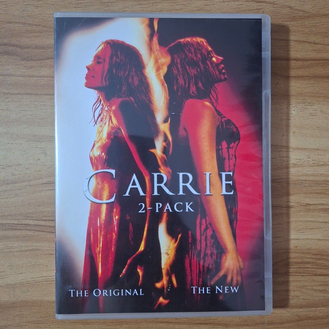 Carrie 2-Pack (Custom DVD) (Category: CDs & DVDs) located in Kabankalan. Submitted by Videoshop.ph (Listing ID 1468890535, Image 1). Description: - Carrie Double Feature DVD Set - Includes 1976 original and 2013 remake - Rated R horror movies - Comes in a standard double case -All Region (Playable in most player) Restored version. HD quality Note: This is a custom made DVDs in best quality. Message us if you have title request..
