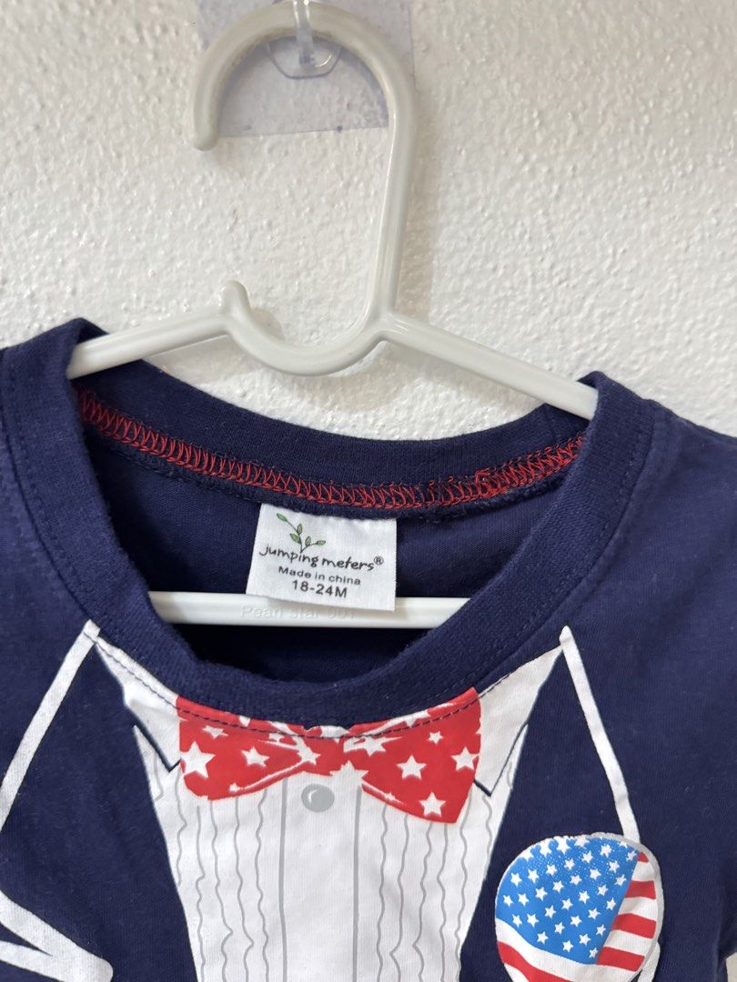 Carters like necktie design tshirt (Category: Babies & Kids Fashion) located in Manila. Submitted by janelica220598 (Listing ID 1468825773, Image 2). Description: .