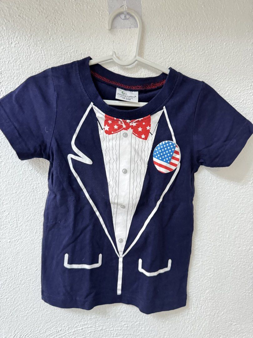Carters like necktie design tshirt (Category: Babies & Kids Fashion) located in Manila. Submitted by janelica220598 (Listing ID 1468825773, Image 1). Description: .