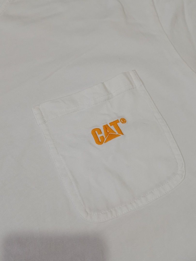 CATERPILLAR POCKET TSHIRT (freeshipping) (Category: Tshirts & Polo Shirts ) located in Quezon City. Submitted by gyl-stop (Listing ID 1468856216, Image 2). Description: free shipping 22.5 x 30 excellent condi cr: 9.5/10 issue: none.