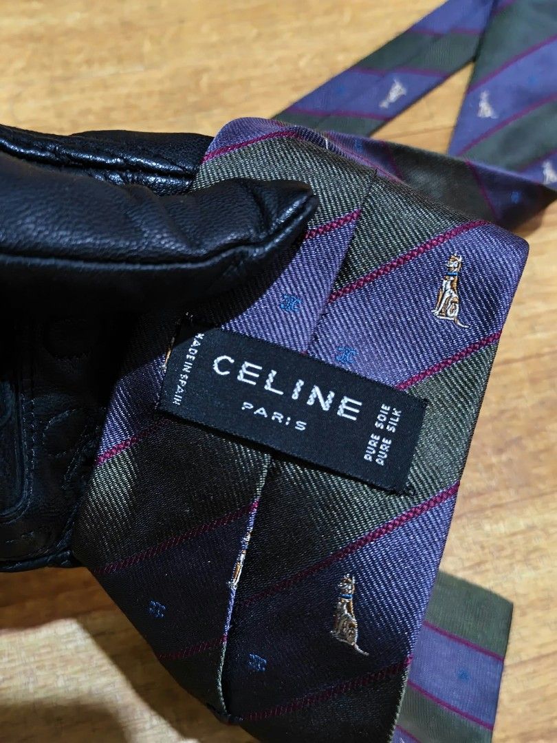 CELINE NECKTIE (Category: Ties) located in Muntinlupa City. Submitted by nofame12 (Listing ID 1468776623, Image 2). Description: PLEASE CHECK THE DETAILS OF THE ITEM ON FIRST PHOTO. LOCATION - SUCAT MUNTINLIPA CITY.