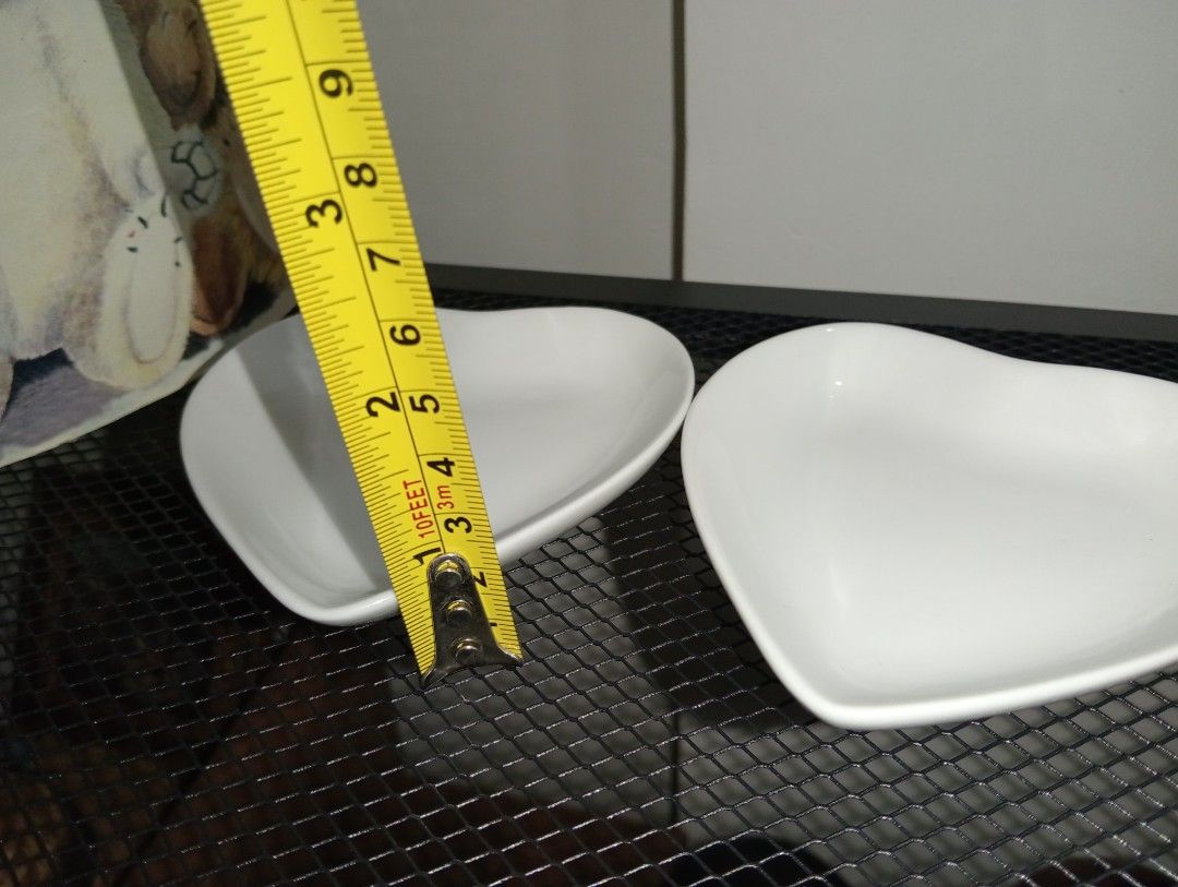 CERAMIC DUO SMALL SAUCERS (Category: Dinnerware & Cutlery) located in Kawit. Submitted by gieclutter (Listing ID 1468721503, Image 3). Description: Flakers and joy reservers are 𝗻𝗼𝘁 𝗮𝗹𝗹𝗼𝘄𝗲𝗱 Actual photos All sales are final—no returns, exchanges, or refunds 𝗖𝗢𝗡𝗗𝗜𝗧𝗜𝗢𝗡: ・𝗡 ・minor scratches 𝗟𝗢𝗖𝗔𝗧𝗜𝗢𝗡: Kawit, Cavite 𝗠𝗢𝗣: 𝗣𝗙/NO COD Item price + ₱𝟳𝟱 Minimum SF *rates vary based on weight and location 𝗠𝗢𝗗: J&T Regula