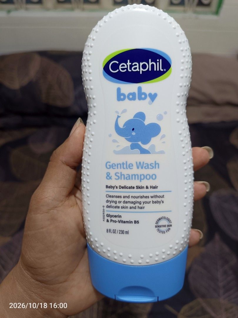Cetaphil Gentle Wash and Shampoo 230ml (Category: Other Baby Bathing & Changing Needs) located in Taguig. Submitted by thebelgas (Listing ID 1468866201, Image 1). Description: Authentic from Cetaphil Flagship Store 2028 expiry.
