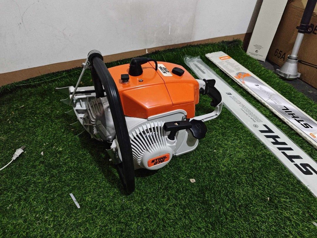 CHAINSAW STIHL 36 MS070 (Category: Construction Tools & Equipment) located in Valenzuela. Submitted by cooleagle.fab881 (Listing ID 1468840799, Image 1). Description: 🎀Brand new 🎀Heavy duty 🎀Good quality 🎀Good condition 🎀Complete set 👍🏻W/service warranty 👍🏻Pm me for more details 📞PLS CALL 09128331473.