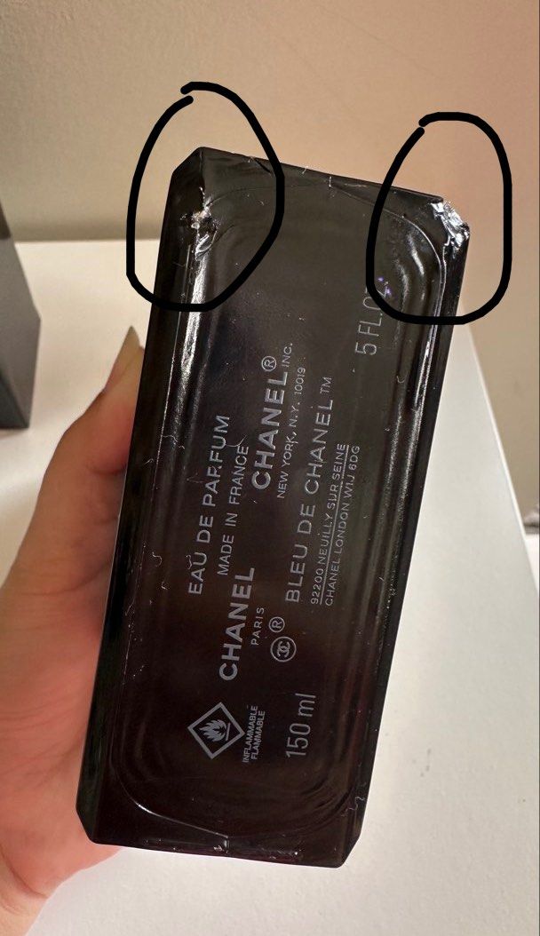 Chanel Bleu de Chanel Eau de Parfum 150ml (Category: Fragrance & Deodorants) located in Antipolo. Submitted by waco1313 (Listing ID 1468763198, Image 2). Description: Attribute Specification Brand CHANEL Fragrance Name Bleu de Chanel Concentration Eau de Parfum (EDP) Volume 150 ml (5.0 FL.OZ.) Product Reference 107.370 (Printed on the side of the box packaging) Barcode / UPC 3145891073706 Country of Origin Made in France • Fragrance Family: Woody