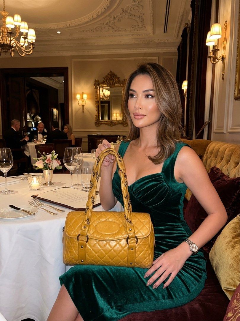 Chanel vintage shoulder bag (Category: Shoulder Bags) located in Angeles City. Submitted by ysa_main (Listing ID 1468783404, Image 2). Description: Vintage na atake neto mga beb sobrang ganda.