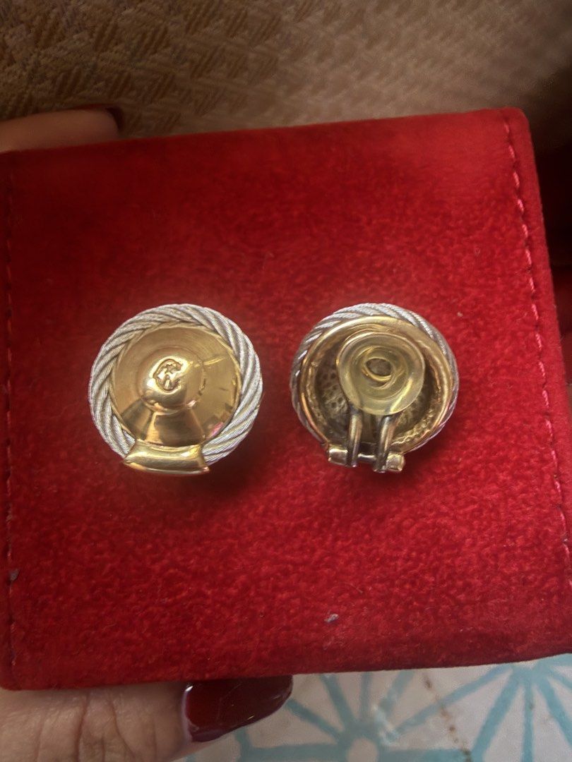 Charriol earrings (Category: Luxury Accessories) located in Muntinlupa City. Submitted by xiez1209 (Listing ID 1468768820, Image 2). Description: Charriol earrings 4,800 Provided box only .