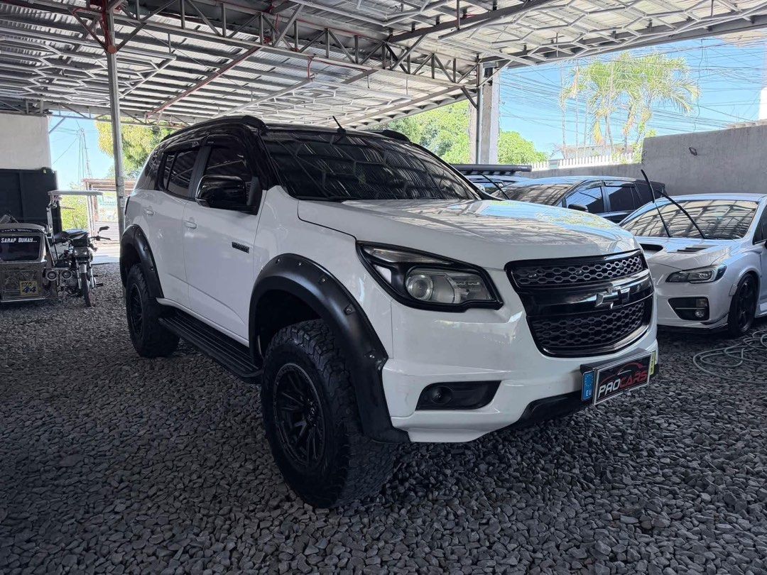 Chevrolet Trailblazer LT Auto (Category: Used Cars) located in Manila. Submitted by quality_cars (Listing ID 1468889626, Image 2). Description: FOR SALE‼️ 💥 CHEVROLET TRAILBLAZER LT 💥 ➡️ 2016 model ➡️ 300k+ worth of upgrades ➡️ 2.8 Duramax Diesel engine ➡️ Matic Trans ➡️ All power ➡️ Android headunit ➡️ Fuel Mags w/ BFG tires ➡️ 2” lift w/ King Coils ➡️ Profender Suspension ➡️ Panhard ➡️ 7-8 seater ➡️ Fully tint ➡️ Stepboard ➡️ Rain Visor ➡️ ro