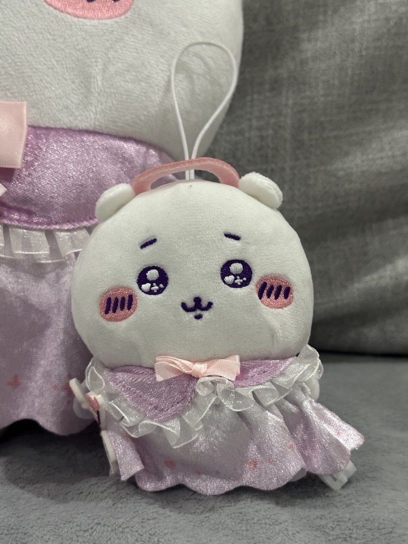 Chiikawa Angel Big Plush & Charm set (Category: Plushies & Soft Toys) located in Calamba. Submitted by ayinandyang (Listing ID 1468848908, Image 2). Description: last price posted selling as set clean, already washed tag: Parade.