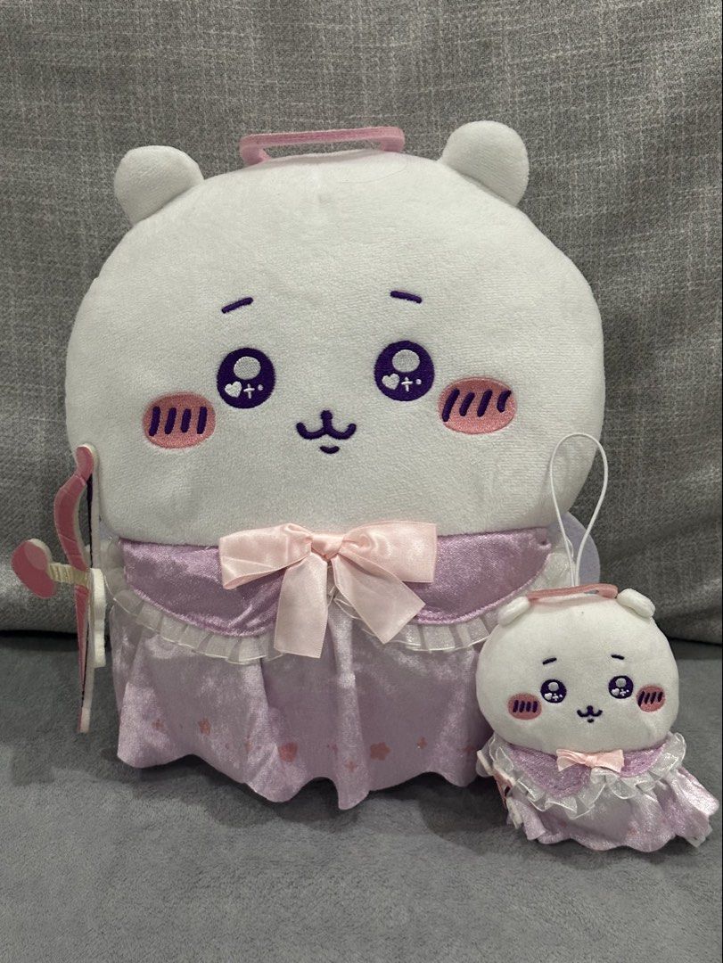 Chiikawa Angel Big Plush & Charm set (Category: Plushies & Soft Toys) located in Calamba. Submitted by ayinandyang (Listing ID 1468848908, Image 1). Description: last price posted selling as set clean, already washed tag: Parade.