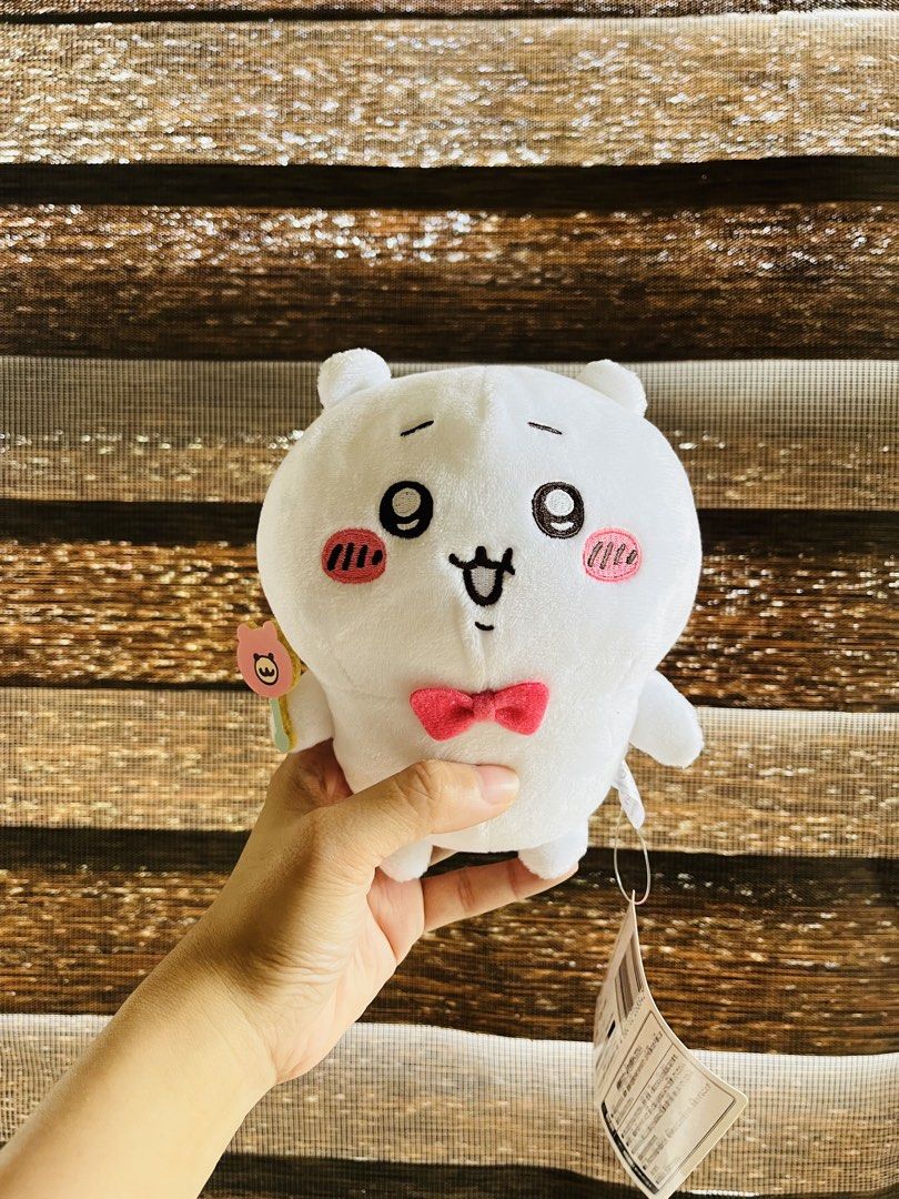 Chiikawa plushie (Category: Plushies & Soft Toys) located in Mandaluyong City. Submitted by epic_dgarage (Listing ID 1468876592, Image 1). Description: with paper tag.