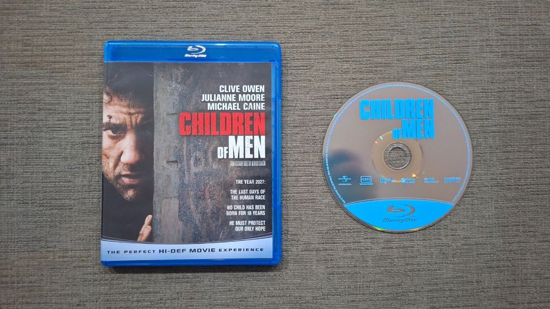 Children of Men Blu-ray (Category: CDs & DVDs) located in Paranaque City. Submitted by dunforgiven (Listing ID 1468716943, Image 1). Description: Selling price does not include shipping fee. BUYER ARRANGES FOR SHIPPING/PICKUP (Grab, Lalamove, etc). Blu-ray disc was only played once. Case and disc are in mint condition. NO RETURNS. NO EXCHANGES. GCash or Bank Transfers accepted..