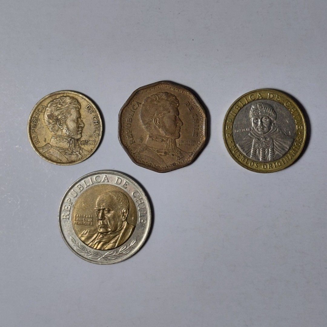 Chile Coin Set (Category: Currency) located in Tagbilaran City. Submitted by bennycollectibles (Listing ID 1468753417, Image 2). Description: •Add an additional 150 for shipping.