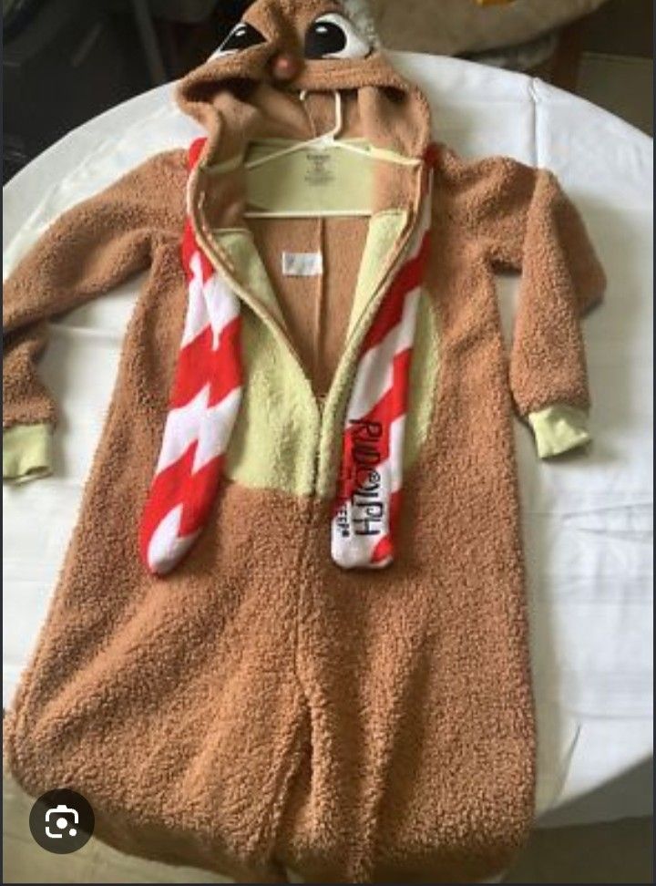 Christmas costume (Category: Announcements) located in Muntinlupa City. Submitted by rlmeme (Listing ID 1468731155, Image 3). Description: Christmas costume available for adult onesie best for costume party pajama party.