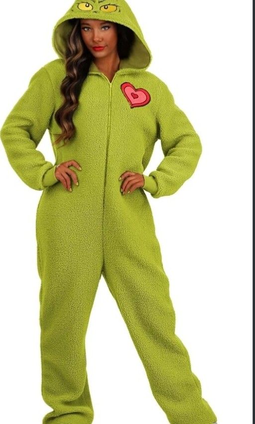 Christmas costume (Category: Announcements) located in Muntinlupa City. Submitted by rlmeme (Listing ID 1468731155, Image 2). Description: Christmas costume available for adult onesie best for costume party pajama party.