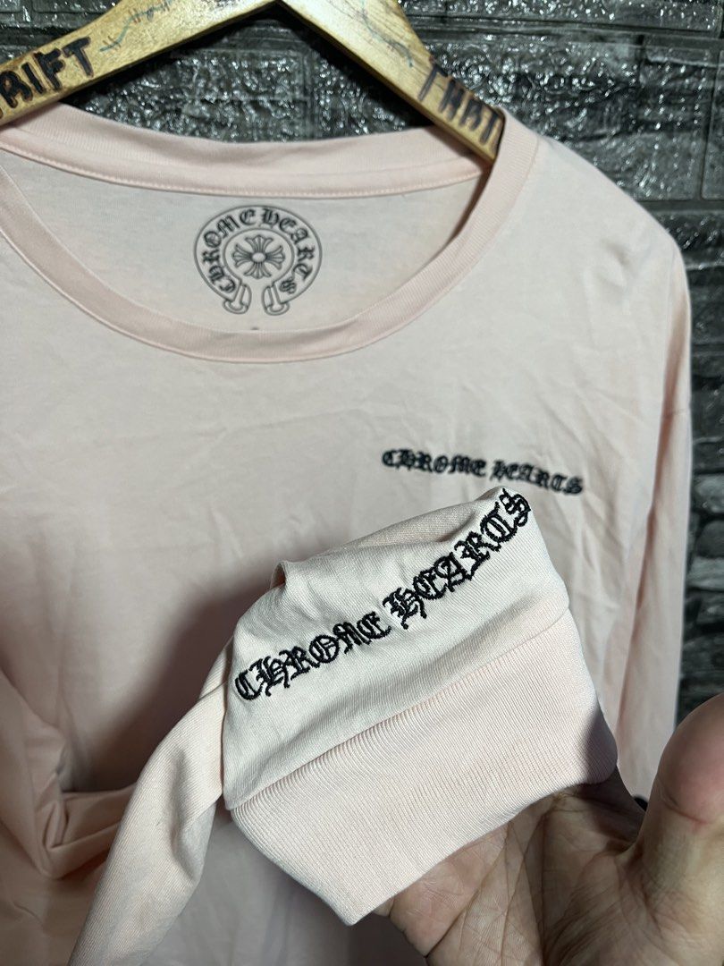 Chrome Hearts Patch Long Sleeve (Category: Coats, Jackets and Outerwear) located in Manila. Submitted by flex_curation (Listing ID 1468723948, Image 3). Description: 24x31 IN VERY GOOD CONDITION BACOOR CAVITE LOC.
