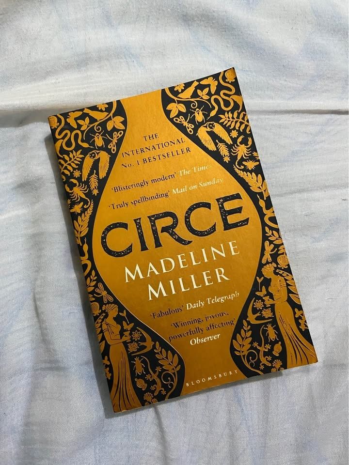 Circe by Madeline Miller paperback novel (Category: Storybooks) located in Naga. Submitted by mariecan (Listing ID 1468774280, Image 1). Description: - Title & Author: Circe by Madeline Miller - Format: Paperback - Condition: Reading copy with noticeable edge yellowing and tanning from age/storage - Binding: Still strong and fully intact - Perfect for: A great, budget-friendly weekend fiction read!.