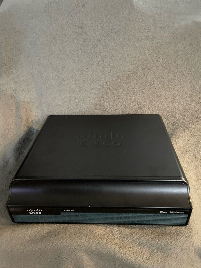 Cisco 1941 Integrated Services Router (CISCO1941/K9 V05) (Category: Office & Business Technology) located in Las Pinas. Submitted by yourneighbortotoro (Listing ID 1468718731, Image 1). Description: Cisco 1941 Integrated Services Router (CISCO1941/K9 V05) 🌐 A reliable, enterprise-grade modular router built for secure branch office networking, data routing, and network lab environments. 🔹 Product: Cisco 1941 Integrated Services Router 🔹 Brand: 