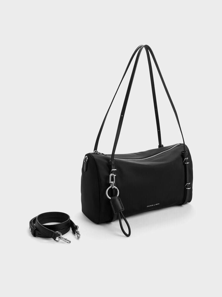 C&K Levy Nylon Shoulder Bag (Big) (Category: Cross-body Bags) located in Bulacan. Submitted by mykakarizza (Listing ID 1468787577, Image 2). Description: RESTOCK FINALLY!! Big Black ₱950 ✨ All colors now available!! C&K Levy Nylon Shoulder Bag (Medium) Width 31 cm Depth 11 cm Height 17 cm Add paperbag 100 ─── ✦ ─── ✦ ─── ✦ ─── ✦ ─── 🛍️ LOOKING FOR MORE RESELLERS 🛍️ ✨ Buy 3 pcs of ANY items — FREE SHIPPING NA!🚚 ✨ Buy 10 items → FREE SF + ₱50 OF