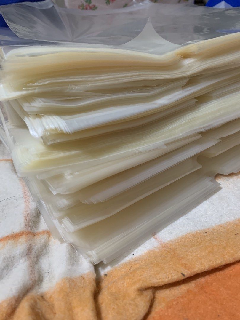 Clear self-adhesive plastic packaging bags (Category: Craft Supplies & Tools) located in Malolos. Submitted by rubyche88 (Listing ID 1468831250, Image 1). Description: - Clear self-sealing plastic bags - Convenient sticky seal strip at the top - Great for shipping clothes and apparel - Ideal for organizing small items - Protects cards, crafts, and collectibles - Transparent design for easy viewing - 1500 pcs.
