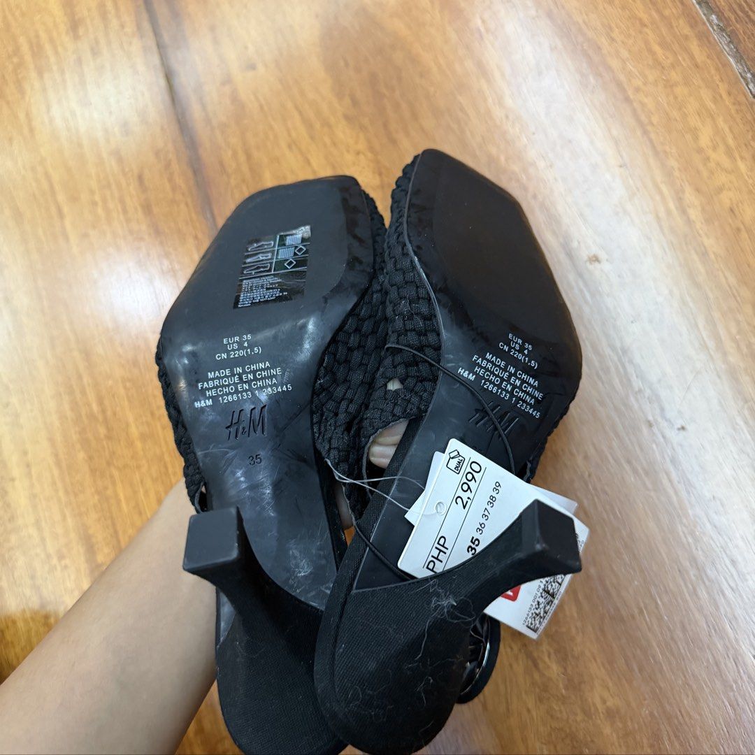 CLEARANCE SALE - H&M Heels (Category: Heels) located in Muntinlupa City. Submitted by myrandomthingz (Listing ID 1468921317, Image 3). Description: .