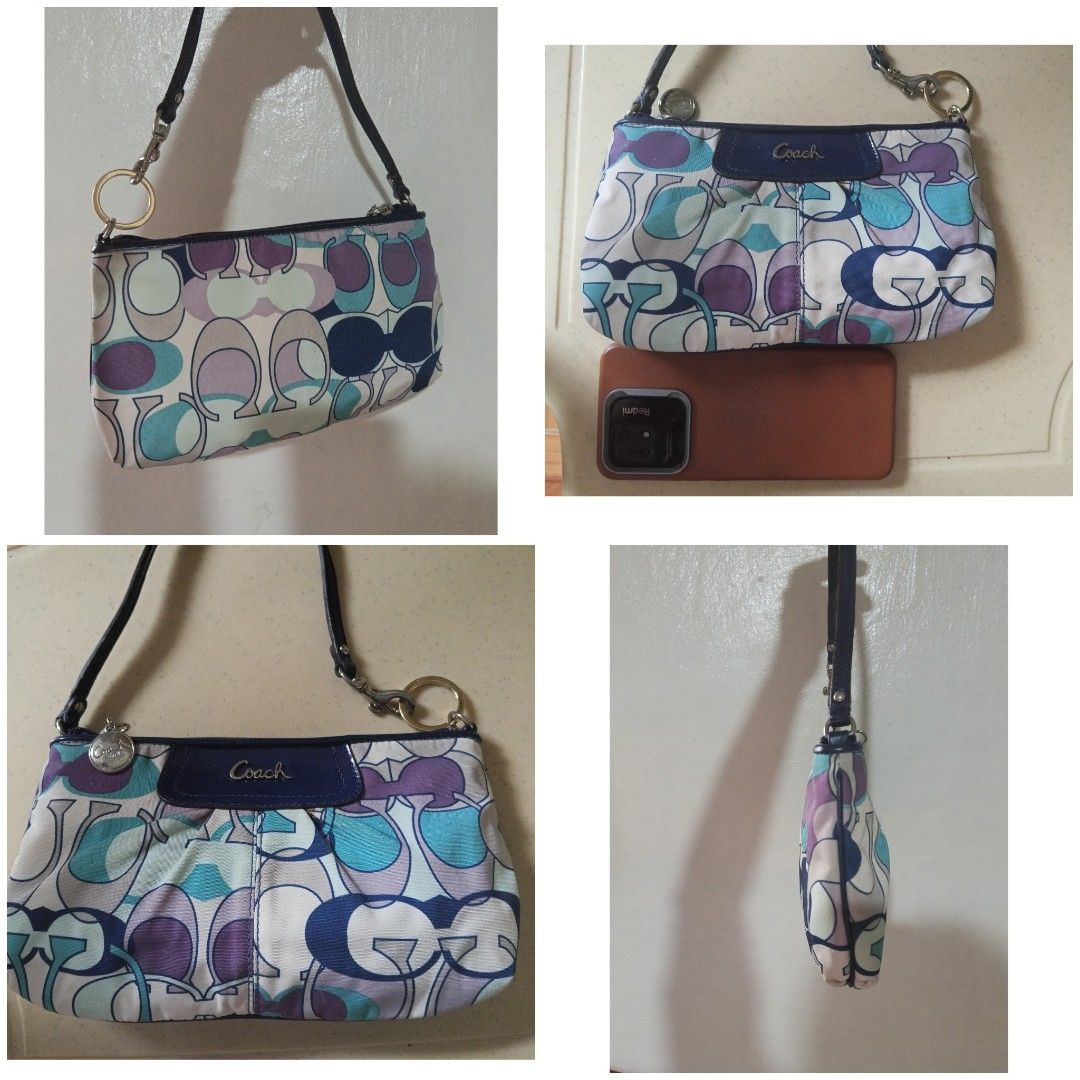 Coach Cute Small Shoulder Bag (Category: Shoulder Bags) located in Makati City. Submitted by makati_metro (Listing ID 1468758418, Image 2). Description: Very pretty mini bag. In almost perfect condition. Clean, well-kept, and free from unpleasant odors. Fits your phone and everyday essentials like lippies, powder, and other small items. Comes with interior card pockets for added convenience. What you see is what you get. Kindly check all photos f