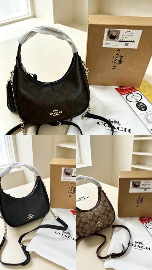 Coach Leather Shoulder Bag Various Colors (Category: Luxury Bags & Wallets) located in Manila. Submitted by silverlion_7d2d82 (Listing ID 1468844081, Image 3). Description: ALL DESCRIPTION INCLUDED ON PICTURE .