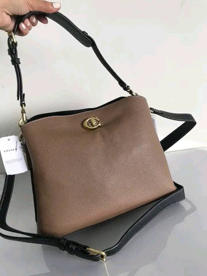 Coach Willow Shoulder Bag in Taupe (Category: Shoulder Bags) located in Quezon City. Submitted by bagsboutiqueph (Listing ID 1468812343, Image 1). Description: LAST PRICE POSTED. LIMITED STOCKS! BRANDNEW WITH INCLUSIONS. COLOR MAY SLIGHTLY VARY IN ACTUAL DUE TO LIGHTING AND CAMERA SETTING. OTHER PHOTOS WILL BE SEND DURING PURCHASE AND FOR SURE BUYERS ONLY. WHEN IN DOUBT, DO NOT ORDER. THANK YOU..