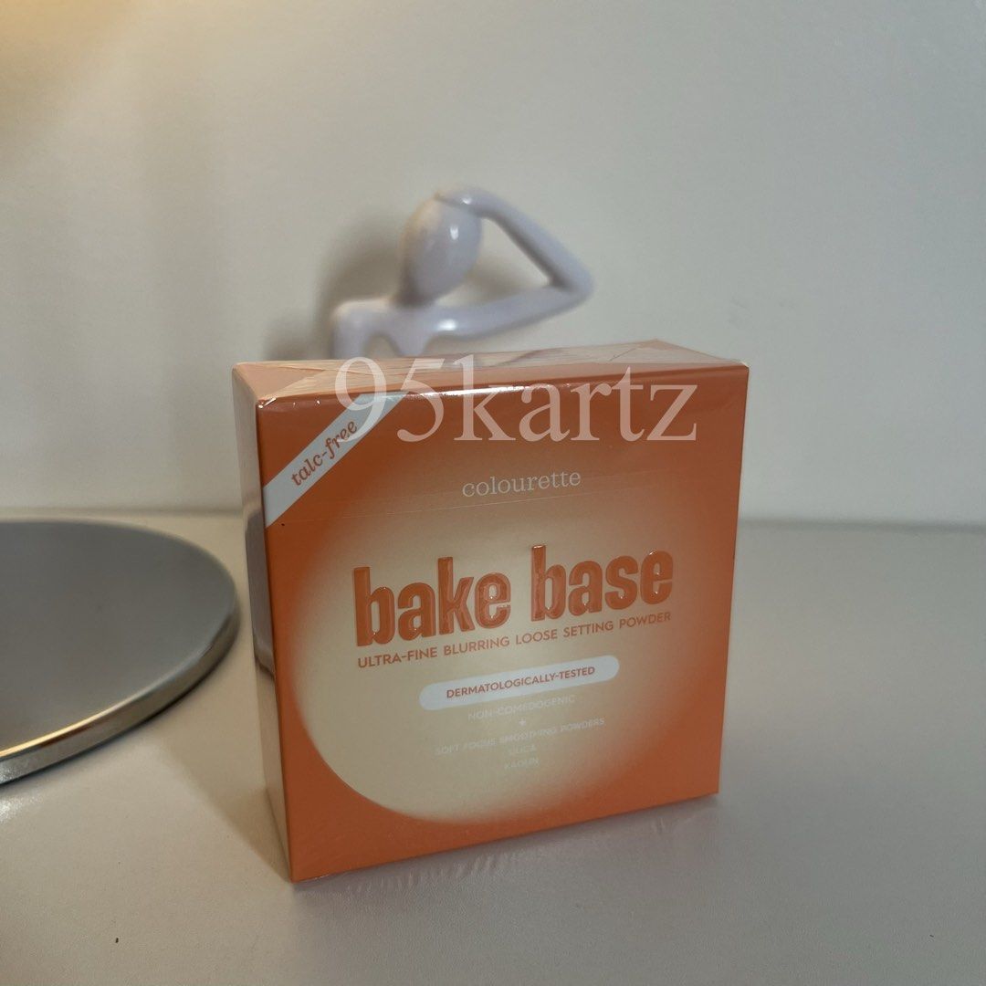 Colourette Bake Base Ultra-Fine Blurring Loose Setting Powder (Category: Makeup) located in Cabanatuan. Submitted by 95kart (Listing ID 1468743565, Image 2). Description: Unopened, 10g. MOP: Go tyme or Maribank MOD: J&T or Lalamove LOCATION: Cabanatuan city, N.E.