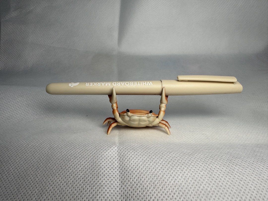 Crab Pen Holder (Category: Stationery & School Supplies) located in Manila. Submitted by eyes.on.ally (Listing ID 1468779013, Image 1). Description: 1 stock per color only / 130php each.