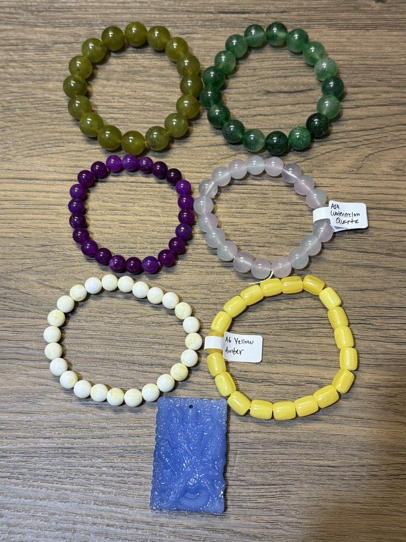 Crystal Bracelets (Category: Bracelets) located in Quezon City. Submitted by stellavarietas (Listing ID 1468898848, Image 3). Description: 🎁 Bundle & Save - Crystal Bracelets Limited bundles available—get yours while supplies last! ✨ 1. 1000 2. 1000 3. 500 4. 500 5. 500 6. 500 7. 500 DM to Claim 🙂 .
