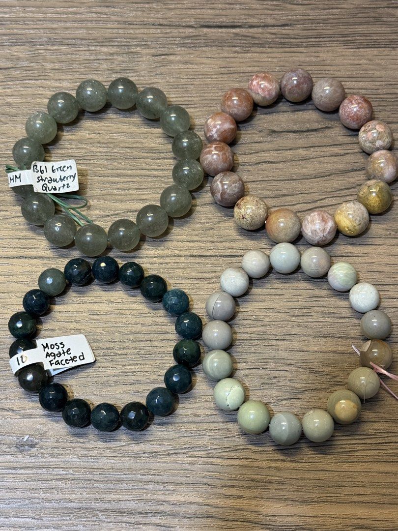 Crystal Bracelets (Category: Bracelets) located in Quezon City. Submitted by stellavarietas (Listing ID 1468898848, Image 2). Description: 🎁 Bundle & Save - Crystal Bracelets Limited bundles available—get yours while supplies last! ✨ 1. 1000 2. 1000 3. 500 4. 500 5. 500 6. 500 7. 500 DM to Claim 🙂 .