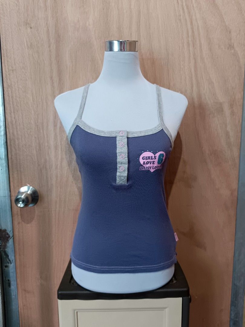 Daisy Lovers y2k top (Category: Sleeveless) located in Davao. Submitted by mln-boutique (Listing ID 1468726653, Image 1). Description: size - m good condition.
