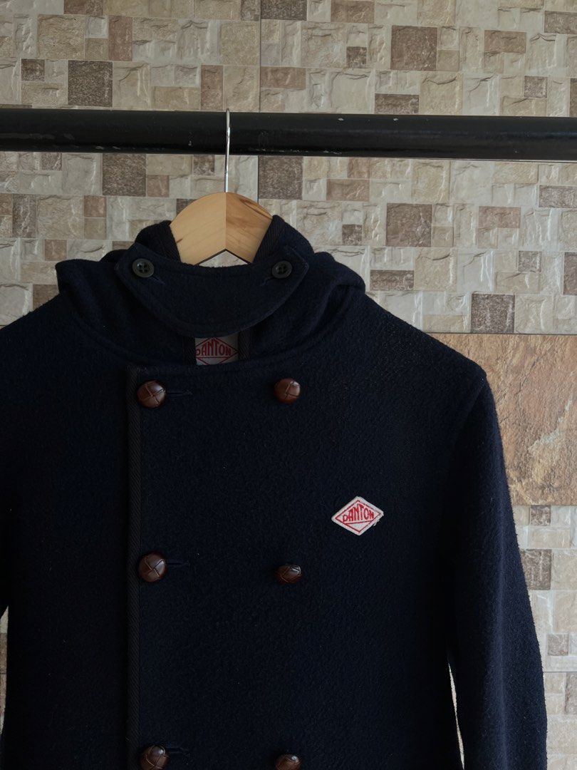 DANTON - DOUBLE BREASTED FLEECE JACKET (Category: Coats, Jackets and Outerwear) located in Bacolod City. Submitted by timelessbyjosh (Listing ID 1468820722, Image 2). Description: BEST FOR CASUAL & COZY OUTFITS SIZE : 40 ACTUAL COLOR : NAVY BLUE COLOR RATE : 9. 5 OUT OF 10 CONDITION : EXCELLENT MATERIAL : MADE IN : FLAWS : NONE DIMENSIONS LENGTH - 28 WIDTH ( ARMPIT TO ARMPIT ) - 21 SHOULDER TO SHOULDER - 19. 5 SLEEVE LENGTH ( ARMPIT TO WRIST ) - 