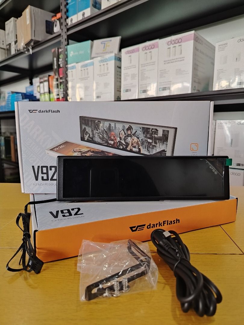 Darkflash V92 Black Customizable 9.2 IPS Display Screen 1920x462px 60Hz (Category: Computer Parts) located in Pasig City. Submitted by technofuseofficial (Listing ID 1468792575, Image 2). Description: Darkflash V92 Black Customizable 9.2" IPS Display Screen 1920x462px 60Hz Original and Brand NEW Store Location: 4F Unit 402, 604 Shaw Boulevard, Barangay Kapitolyo, Pasig City Same Day Delivery: - Lalamove delivery within Metro Manila - For walk-ins
