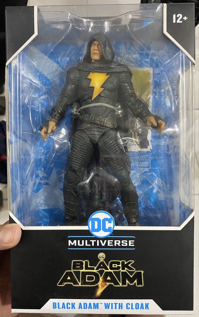 DC Multiverse Black Adam With Cloak Action Figure (Category: Figurines & Statues) located in Angeles City. Submitted by carrlarcollectibles (Listing ID 1468808290, Image 1). Description: What you see is what you get Location: Angeles City or San Fernando Pampanga Mop Gcash, Maya, Bank Transfer or meet up near area Delivery via jnt/LBC + SF. -Item: McFarlane Toys DC Multiverse Black Adam Action Figure - Condition: Brand new, unopened box with orig