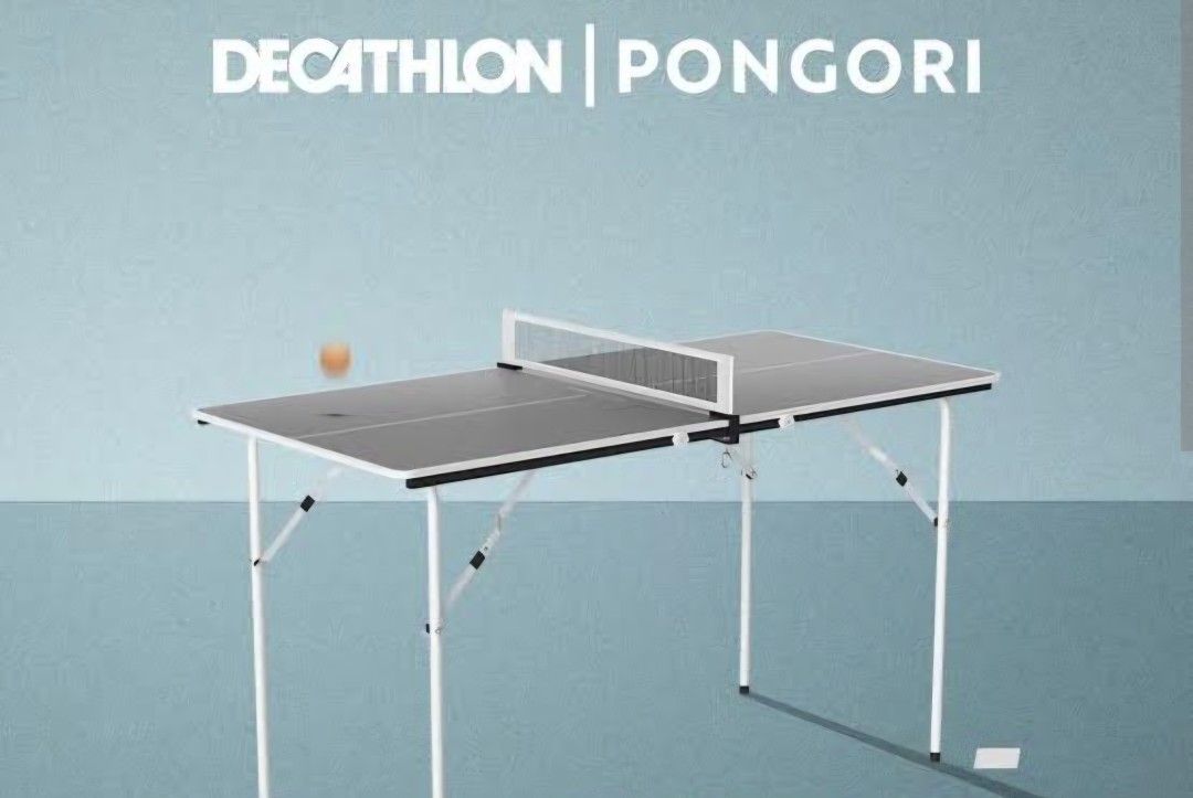 Decathlon Pongori Table Tennis Table, Furniture & Home Living ...