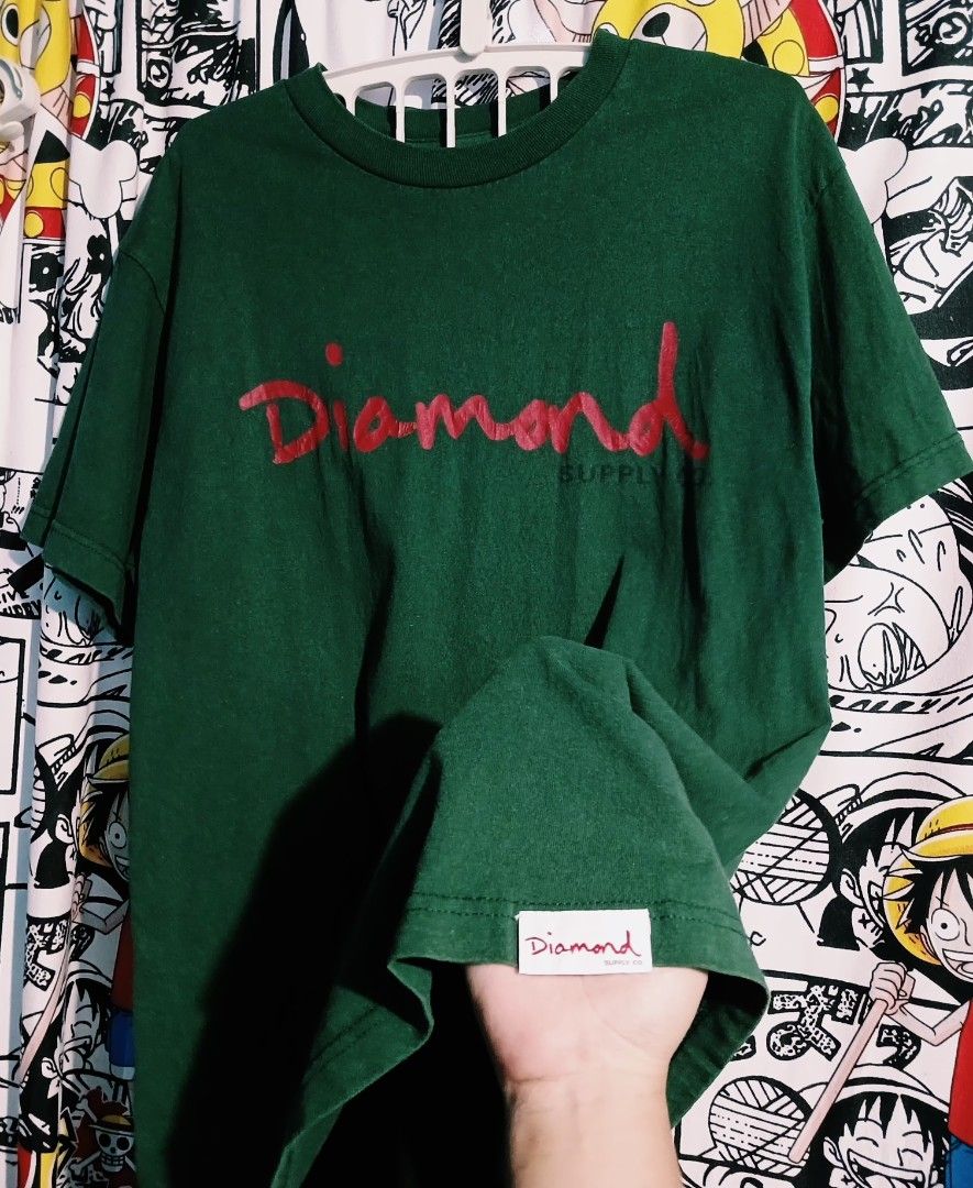 💎Diamond💎 (Category: Activewear) located in Cadiz. Submitted by jcthrifting (Listing ID 1468851355, Image 3). Description: 💎Diamond💎 Crewneck👕 19.5W×28L M-semi L fitting no side stitch minimal hairline 📩.