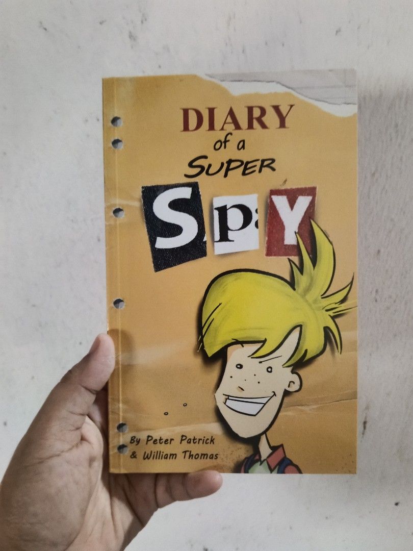 Diary of a Super Spy ( Paperback Preloved) (Category: Storybooks) located in Luna. Submitted by bookwhisp (Listing ID 1468888639, Image 1). Description: .