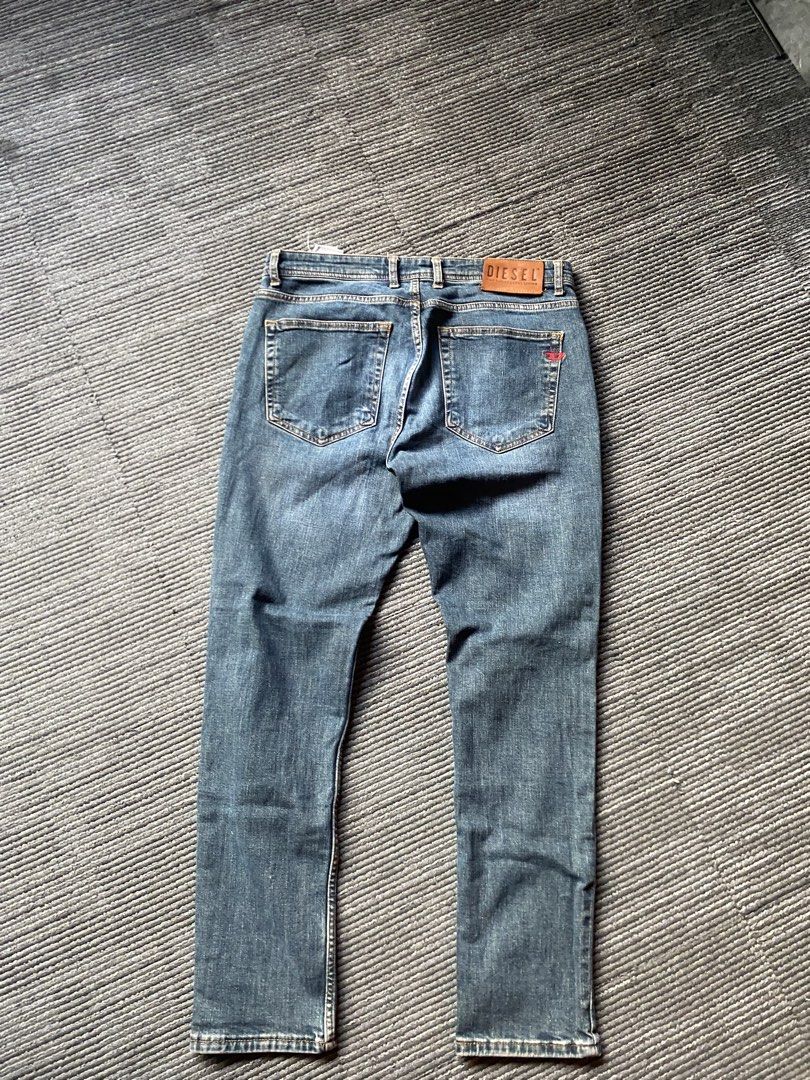 Diesel Blue Denim Jeans (Category: Jeans) located in Dagupan City. Submitted by thriftmeupp____ (Listing ID 1468882298, Image 2). Description: Diesel Industry jeans featuring the brand’s iconic “Diesel Denim For Successful Living” Actual Measurements: Size 36 on tag 34-36 waist 39 length 6.5-7 hem Excellent Condition No Flaws/No Issue Orig Button Fly .