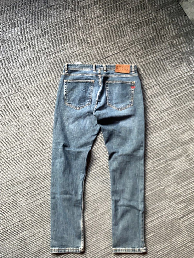 Diesel Blue Denim Jeans (Category: Jeans) located in Dagupan City. Submitted by thriftmeupp____ (Listing ID 1468882298, Image 1). Description: Diesel Industry jeans featuring the brand’s iconic “Diesel Denim For Successful Living” Actual Measurements: Size 36 on tag 34-36 waist 39 length 6.5-7 hem Excellent Condition No Flaws/No Issue Orig Button Fly .