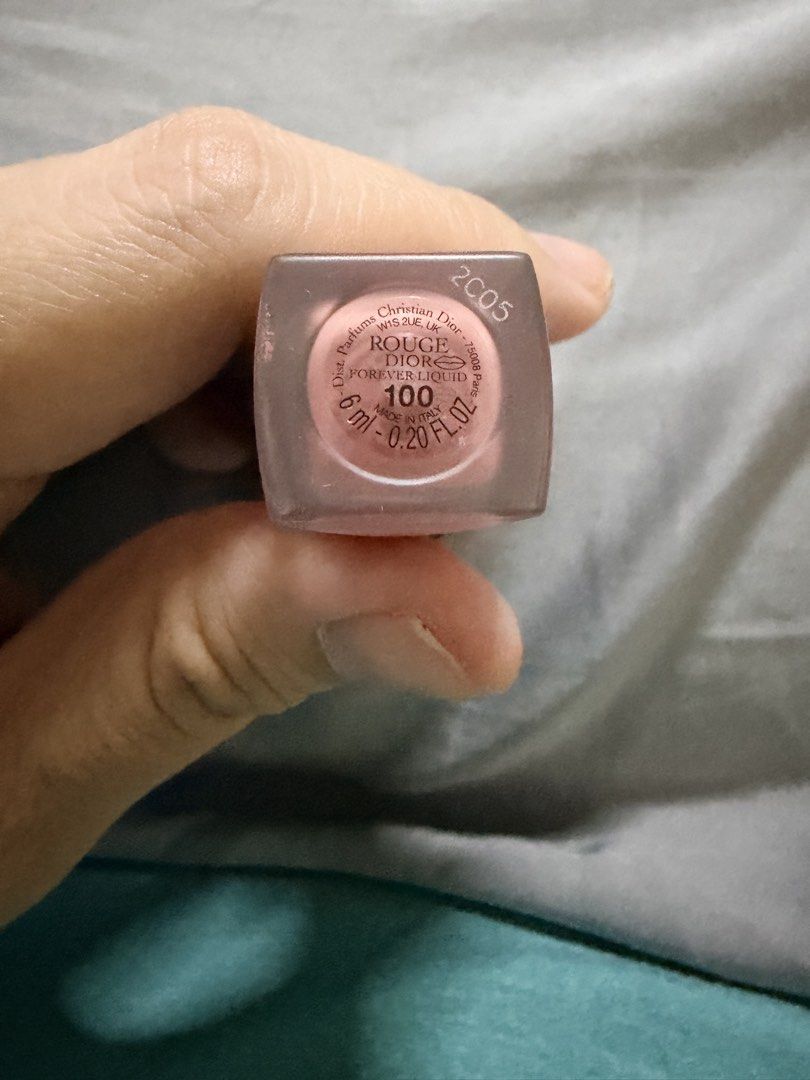 Dior forever liquid lipstick 100 (Category: Makeup) located in Quezon City. Submitted by bloompicks (Listing ID 1468886869, Image 3). Description: 50% full Authentic. Bought from Dior podium .
