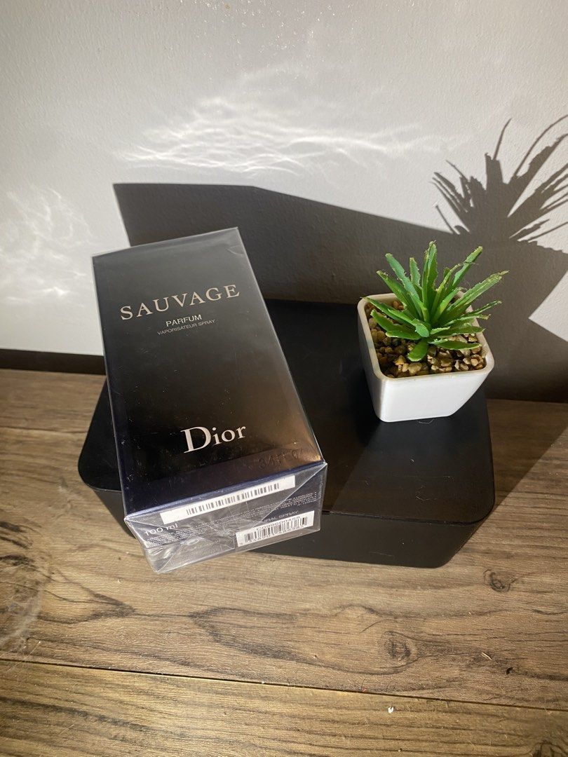 Dior Sauvage Parfum 100ml (Category: Fragrance & Deodorants) located in Makati City. Submitted by shoti4you (Listing ID 1468817554, Image 3). Description: - Authentic Dior Sauvage Parfum - Bottle size: 100ml - Condition: Brand new, unopened - Packaging: Deep blue and black box with signature silver branding - Ideal for personal use or as a premium gift.