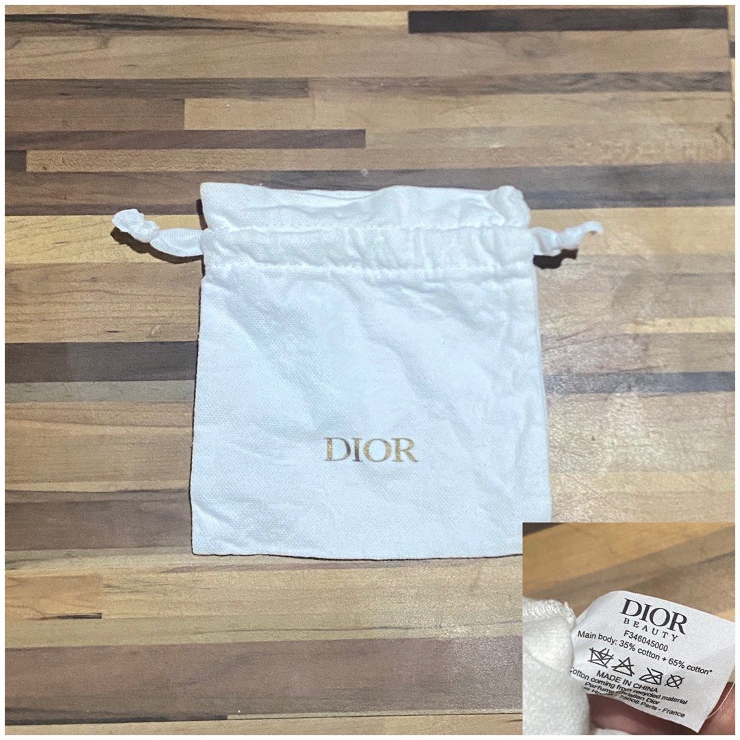 Dior Small dustbag for accesories (Category: Purses & Pouches) located in Iligan City. Submitted by authenticdustbags.ph (Listing ID 1468802378, Image 1). Description: .